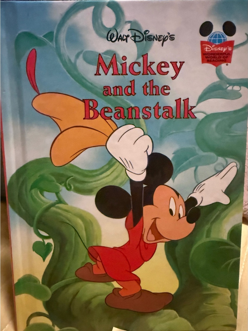 Walt Disney's Mickey and the Beanstalk Children's -Wonderful World of Reading